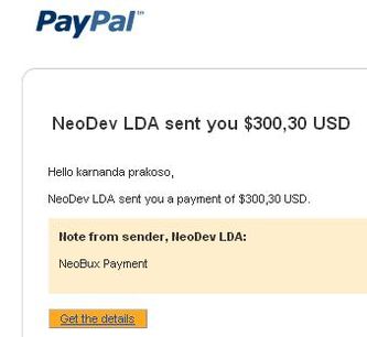 bukti pembayaran neobux